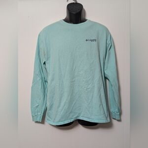 Men's COLUMBIA PFG AMERICAN SALTWATER FISH Long Sleeve T SHIRT Size Large